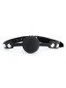 Knebel kulka do ust black silicone ball gag